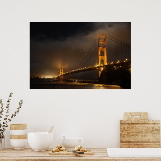 Golden Gate Bridge, Poster (Keuken)