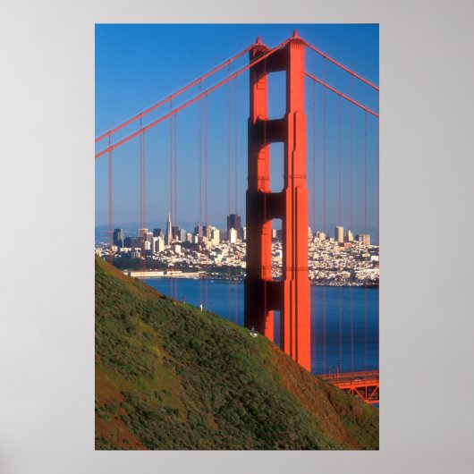 Golden Gate Bridge Poster (Voorkant)