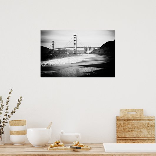 Golden Gate Bridge Poster (Keuken)