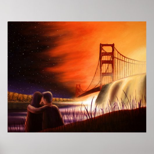 Golden Gate Bridge Poster (Voorkant)