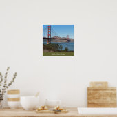 Golden Gate Bridge Poster (Keuken)
