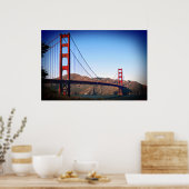 Golden Gate Bridge Poster (Keuken)