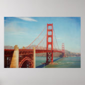 Golden gate bridge poster (Voorkant)