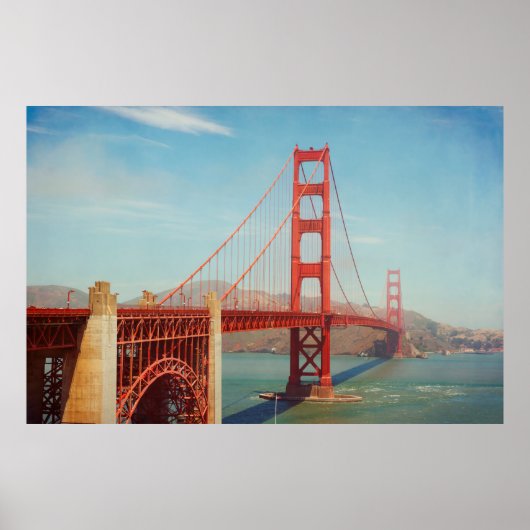 Golden gate bridge poster (Voorkant)