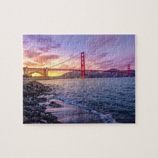Golden Gate Bridge puzzel Legpuzzel (Horizontaal)