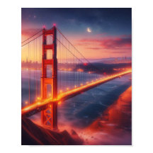 Golden Gate Bridge Reisposter