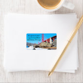 Golden Gate Bridge Return Address Label (Insitu)