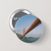 Golden Gate Bridge Ronde Button 5,7 Cm (Voorkant /achterkant)