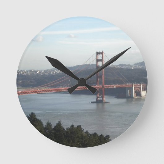 Golden Gate Bridge Ronde Klok (Voorkant)