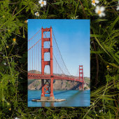 Golden Gate Bridge San Francisco Ansichtkaart Kaart
