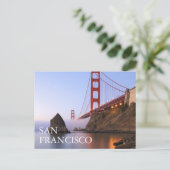 Golden Gate Bridge | San Francisco Bedankt Briefkaart (Staand voorkant)