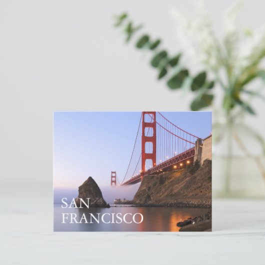 Golden Gate Bridge | San Francisco Bedankt Briefkaart (Staand voorkant)
