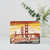 Golden Gate Bridge, San Francisco Briefkaart (Staand voorkant)