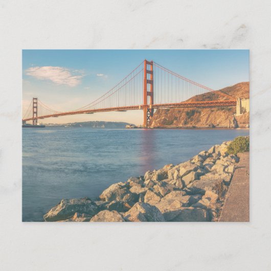 Golden Gate Bridge, San Francisco. Briefkaart (Voorkant)
