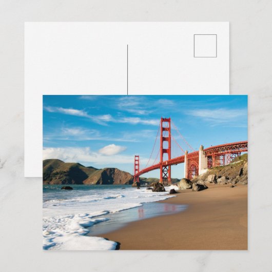 Golden Gate Bridge | San Francisco Briefkaart (Voorkant / Achterkant)