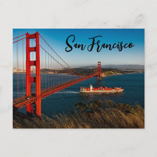 Golden Gate Bridge San Francisco Briefkaart (Voorkant)