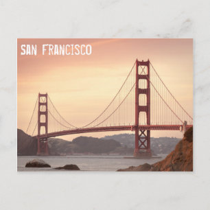 Golden Gate Bridge, San Francisco Briefkaart