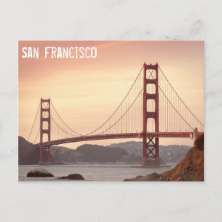 Golden Gate Bridge, San Francisco Briefkaart