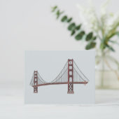 Golden Gate Bridge - San Francisco - Briefkaart (Staand voorkant)