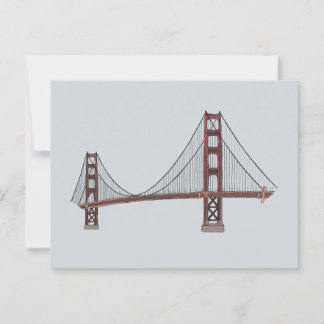 Golden Gate Bridge - San Francisco - Briefkaart