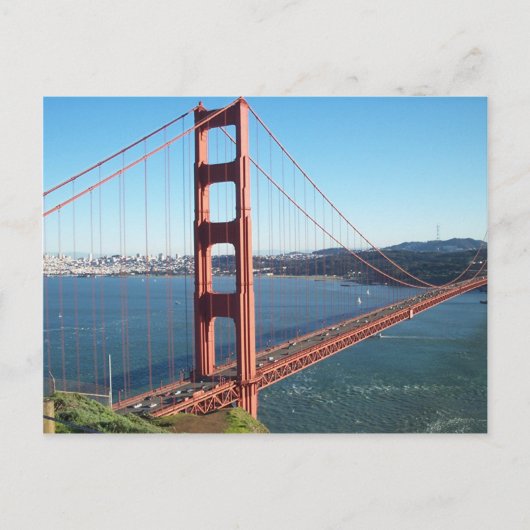 Golden Gate Bridge, San Francisco Briefkaart (Voorkant)