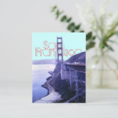 Golden Gate Bridge San Francisco Briefkaart (Staand voorkant)