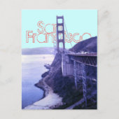 Golden Gate Bridge San Francisco Briefkaart (Voorkant)