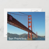 Golden Gate Bridge, San Francisco Briefkaart (Voorkant / Achterkant)