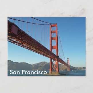 Golden Gate Bridge, San Francisco Briefkaart