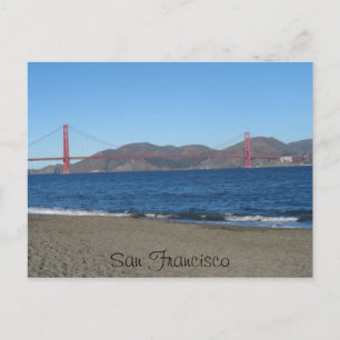 Golden Gate Bridge- San Francisco Briefkaart
