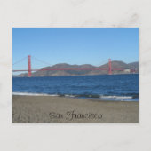 Golden Gate Bridge- San Francisco Briefkaart (Voorkant)