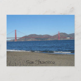 Golden Gate Bridge- San Francisco Briefkaart