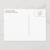 Golden Gate Bridge, San Francisco Briefkaart (Achterkant)