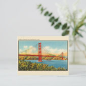  Golden Gate Bridge San Francisco Briefkaart (Staand voorkant)