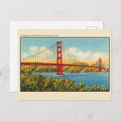  Golden Gate Bridge San Francisco Briefkaart (Voorkant / Achterkant)