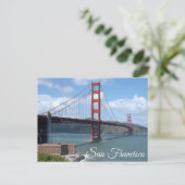 Golden Gate Bridge San Francisco CA Briefkaart (Staand voorkant)