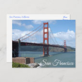 Golden Gate Bridge San Francisco CA Briefkaart (Voorkant / Achterkant)
