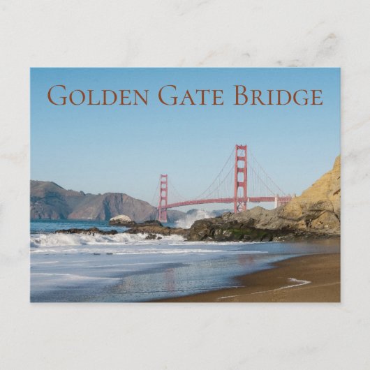 Golden Gate Bridge, San Francisco, CA Briefkaart (Voorkant)