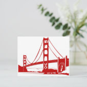 Golden Gate Bridge - San Francisco, CA Briefkaart (Staand voorkant)