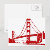 Golden Gate Bridge - San Francisco, CA Briefkaart (Voorkant / Achterkant)
