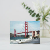 Golden Gate Bridge San Francisco CA Briefkaart (Staand voorkant)