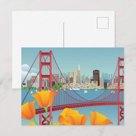 Golden Gate Bridge | San Francisco, CA Briefkaart (Voorkant / Achterkant)