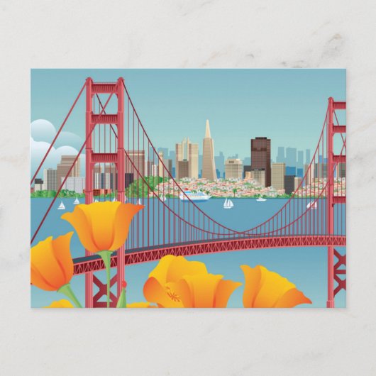 Golden Gate Bridge | San Francisco, CA Briefkaart (Voorkant)
