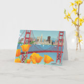 Golden gate bridge | San Francisco, CA Kaart (Gele Bloem)