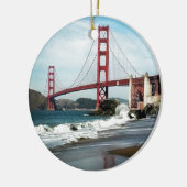 Golden Gate Bridge San Francisco CA Keramisch Ornament (Links)