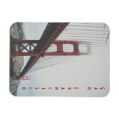 Golden Gate Bridge, San Francisco, CA Magnet Magneet (Horizontaal)