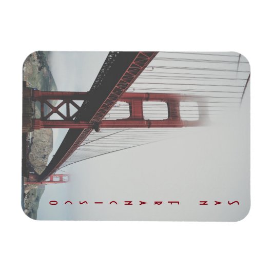 Golden Gate Bridge, San Francisco, CA Magnet Magneet (Horizontaal)