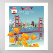 Golden Gate Bridge | San Francisco, CA Poster (Voorkant)