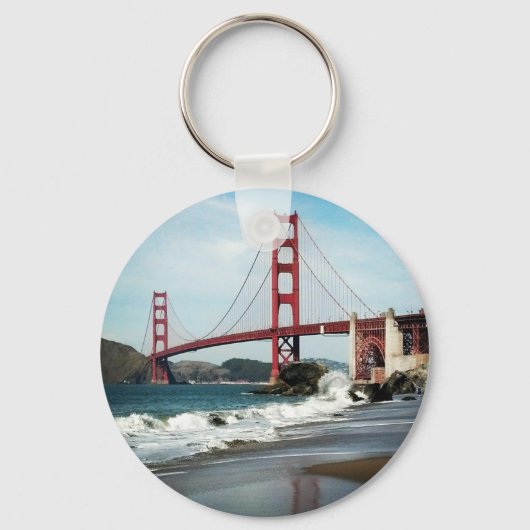 Golden Gate Bridge San Francisco CA Sleutelhanger (Voorkant)