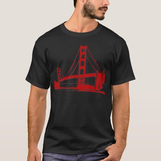 Golden Gate Bridge - San Francisco, CA T-shirt (Voorkant)